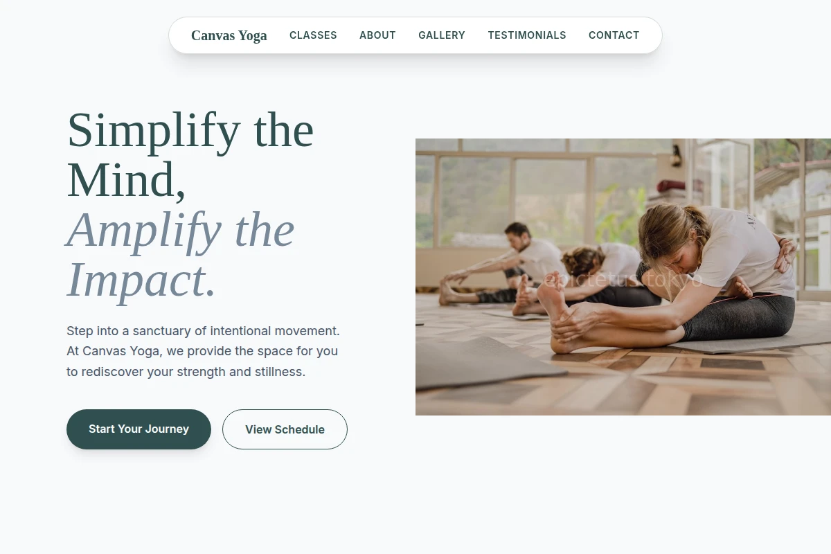 Canvas Yoga Studio