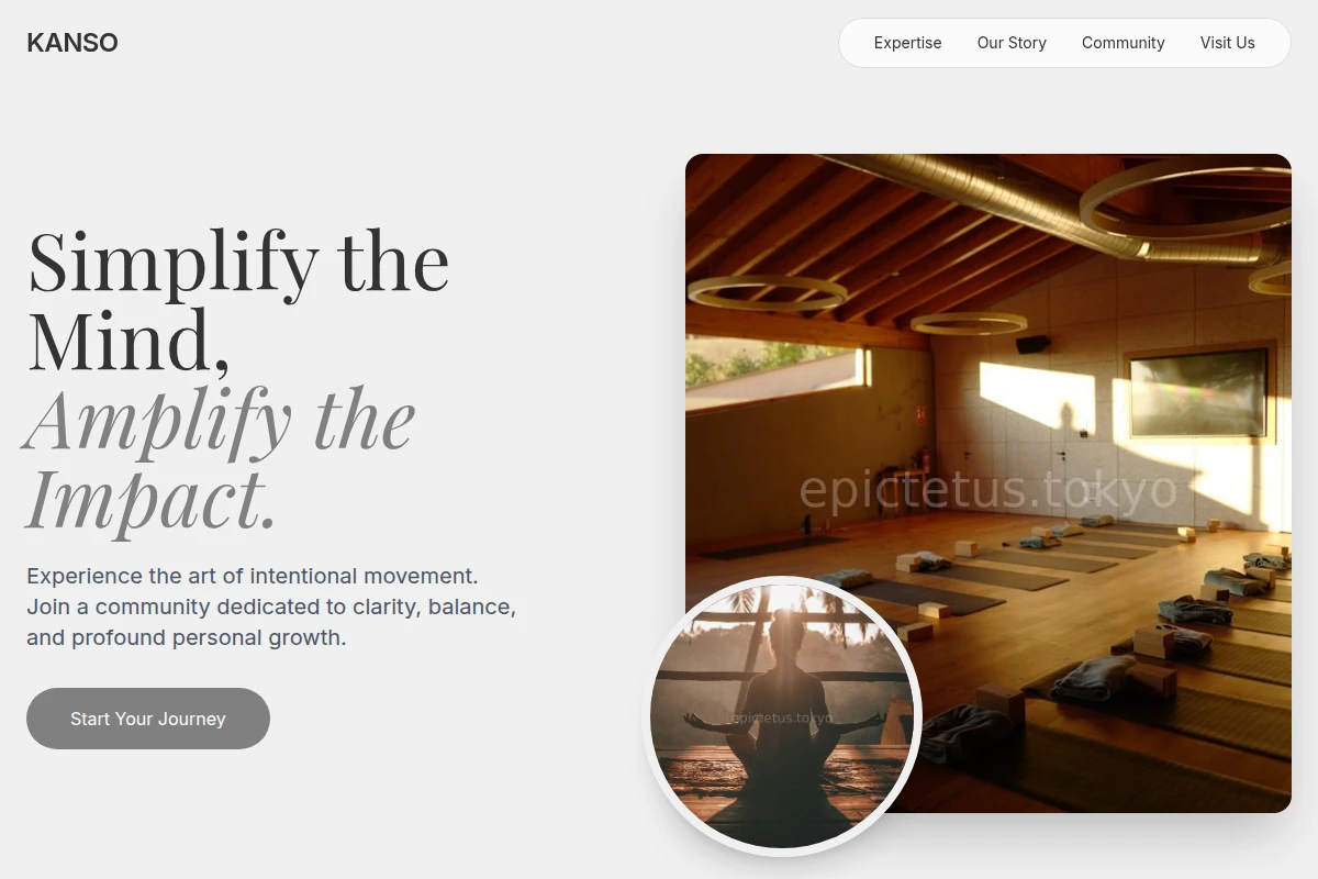 Kanso Yoga Studio