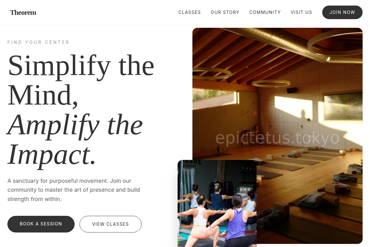 Theorem Yoga Studio